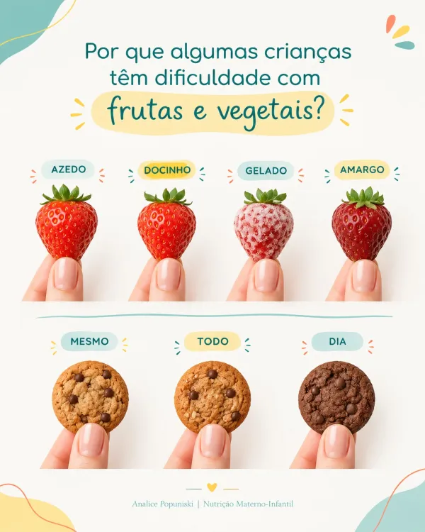 Seu filho recusa frutas e verduras? 🍓🥦